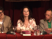 La jutgessa Alaya en una Conferència a l'Ateneu de Madrid
