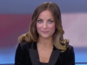 La presentadora del telenotícies de l'RSI Radiotelevisione svizzera
