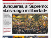 Portada de 'El Periódico' d'aquest divendres