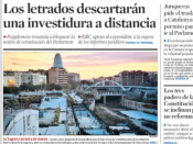 Portada d'aquest dijous de 'La Vanguardia'