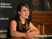 La tinenta d'alcaldia d'Ecologia, Urbanisme i Mobilitat de Barcelona, Janet Sanz