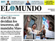 Portada de El Mundo el 15 de gener