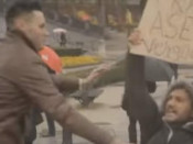 Moment de l'agressió contra Lagarder Danciu