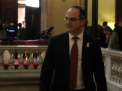 Pla mig del diputat de Junts per Catalunya, Jordi Turull