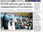 Portada de 'La Vanguardia'