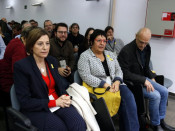 Carme Forcadell, Dolors Bassa i Raül Romeva al Congrés Nacional d'ERC