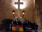 La creu franquista dels Caiguts de Callosa de Segura