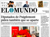 La portada d'aquest divendres 'El Mundo'