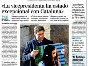 Portada del diari 'El Mundo' d'aquest dilluns