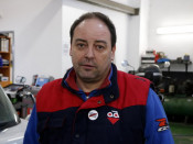 Primer pla de Jordi Perelló, el mecànic acusat d’un delicte d'odi per negar-se a reparar el cotxe d’una agent de la policia espanyola