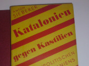 Portada del llibre "Katalonien genen Kastilien"