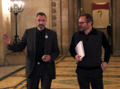 Els diputats de JxCAT i membres de la Mesa Eusebi Campdepadrós i Josep Costa