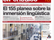 Portada de 'El Periódico' d'aquest divendres