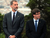 ada colau, felipe vi, carles puigdemont