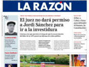 Portada de 'La Razón' d'aquest dimarts