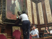 Retirada del bust de Joan Carles I