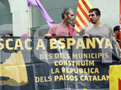 Enric Stern i Jaume Roura, aquest dijous a la plaça del Vi de Girona