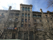 Pla general de la façana del Departament d'Economia
