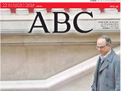 Portada de l'ABC el 22 de març