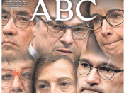 Portada de l'ABC el 23 de març