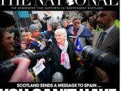 Portada del diari escocès 'The National'
