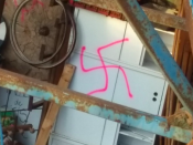 Imatge d'una de les pintades de l'Ateneu