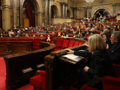 Pla general de la votació del Parlament