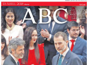 Portada de l'ABC el 10 d'abril