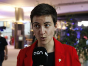 L'alemanya Ska Keller durant l'entrevista amb l'ACN