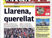 Portada de 'El Punt Avui'