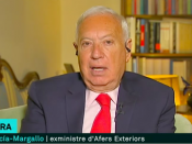 Captura de José Manuel García Margallo a 'Els Matins de TV3'