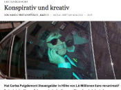 Captura del diari alemany FAZ