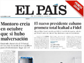 Portada de El País el 20 d'abril