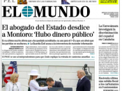Portada de 'El Mundo' d'aquest dimecres