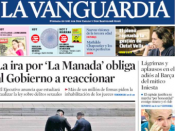 Portada de 'La Vanguardia' d'aquest dissabte