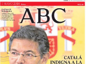 Portada de l'ABC el 1 de Maig