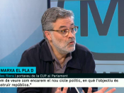 Captura del diputat de la CUP Carles Riera a 'Els Matins de TV3'