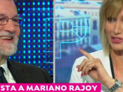 Imatge de l'entrevista al president del Gobierno, Mariano Rajoy