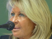 La presidenta de 'Despertar sin Violencia', Carmen Sánchez