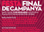 festa final de campanya de sant cugat del valles, consulta, cartell