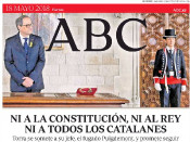 Portada de l'ABC el 18 de maig