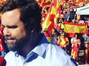 Espinosa, en una concentració espanyolista