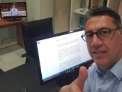 La selfie publicada per Albiol