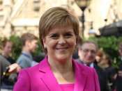 La primera ministra d'Escòcia i líder de l'SNP, Nicola Sturgeon