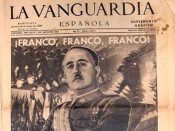 la vanguardia, francisco franco