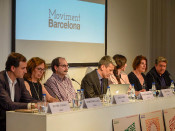 La presentació de 'Moviment Barcelona' al col·legi de periodistes