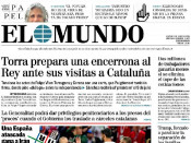 Portada de El Mundo el 21 de juny
