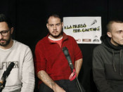 Valtonyc, Pablo Hasel i Elgio, en una imatge d'arxiu