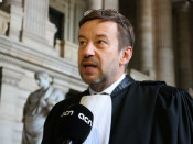 L'advocat Christophe Marchand conversa amb l'ACN el 22 de juny del 2018 al Palau de Justícia de Brussel·les
