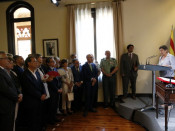 Duran i Lleida a la presa de possessió de la nova Delegada del Govern a Catalunya, Teresa Cunillera